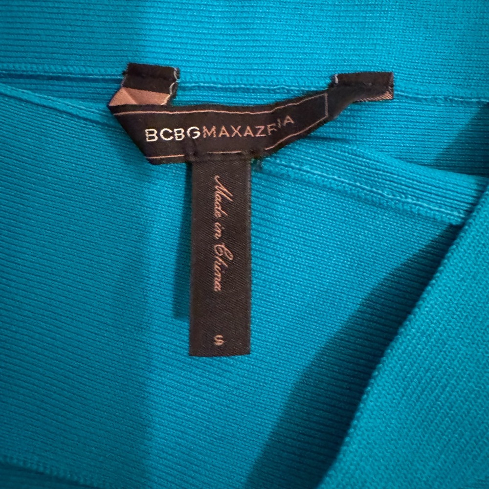 BCBGMAXAZRIA Teal Top